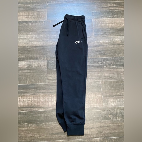 NEW Nike Mens Small Sportswear Club Jersey Jogger Pants - Black (BV2762-010) - Picture 4 of 8